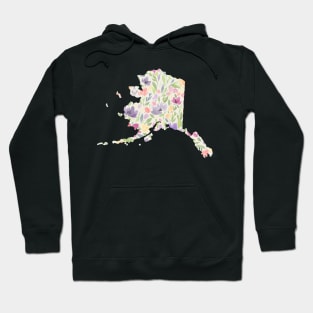 Alaska Silhouette Florals Hoodie